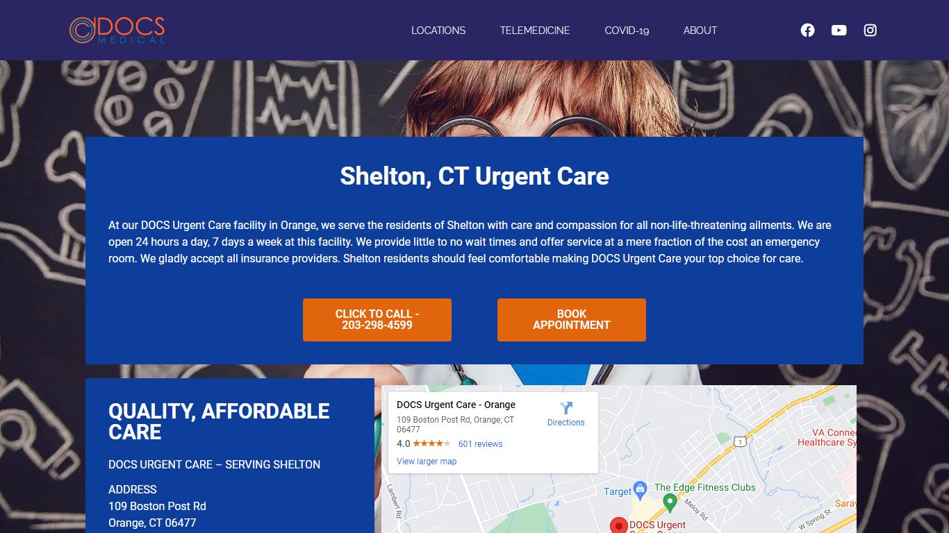 Shelton, CT Urgent Care | Walk-In Clinic | DOCS Urgent Care